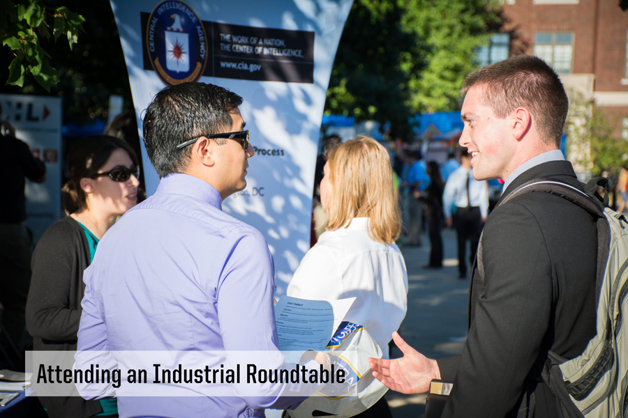 Attending an Industrial Roundtable